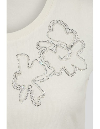 T-shirt met cut-out van Liu Jo