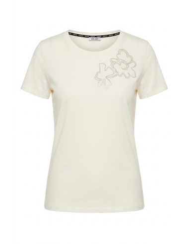 T-shirt met cut-out van Liu Jo
