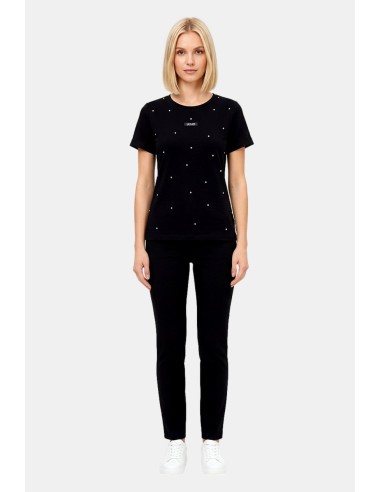 T-shirt met strass van Liu Jo