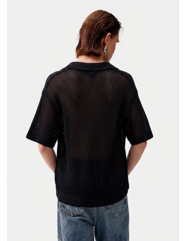 T-shirt met geperforeerde details van Liu Jo