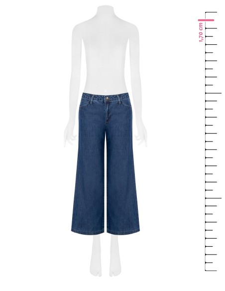 Lichte culottejeans van Rinascimento