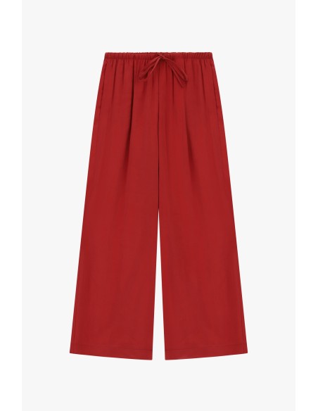 Palazzo-broek met elastische taille en trekkoord Dixie