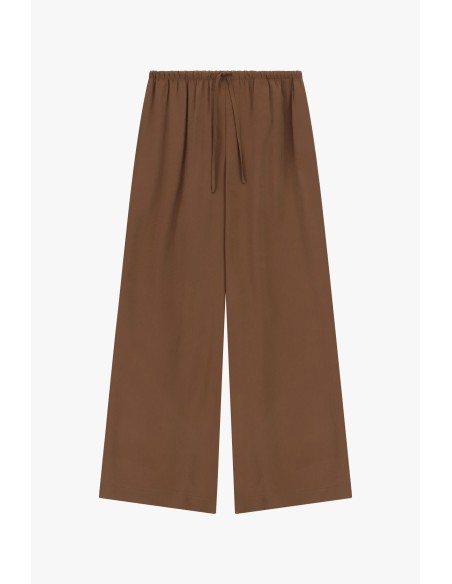Palazzo-broek met elastische taille en trekkoord Dixie
