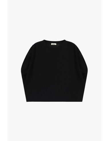Dixie T-shirt met lange mouwen en gerimpelde schouders