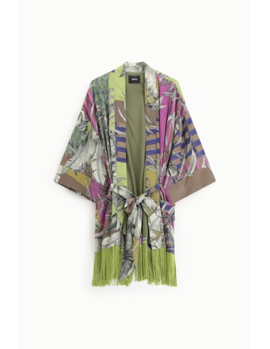 Blazer met franjes en grafisch motief Dixie