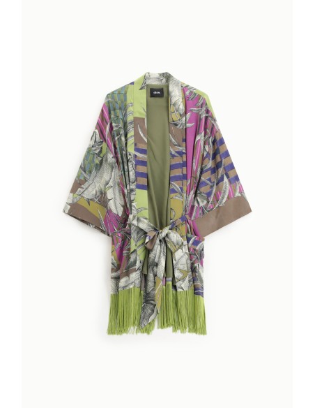 Blazer met franjes en grafisch motief Dixie