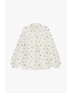 Ruimvallend shirt met bloemenprint en lange mouwen Dixie 2