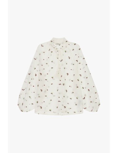 Ruimvallend shirt met bloemenprint en lange mouwen Dixie