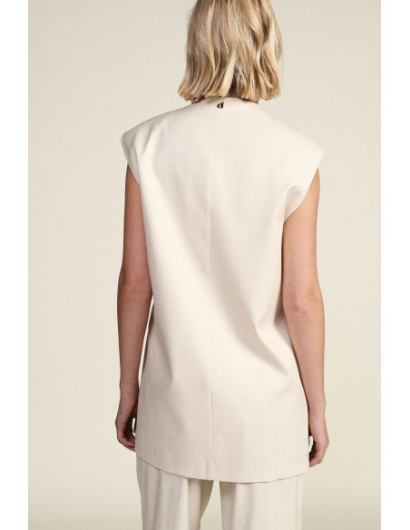 Gilet met zijsluiting en voorzakken Dixie