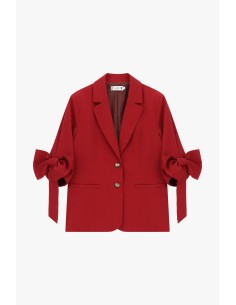 Blazer met mouwen met strikdetail en sluiting met twee knopen, alstublieft 2