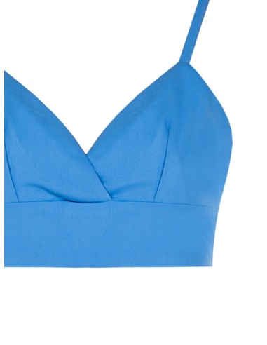 Bralette-top van bi-stretchstof met gerimpeld elastiek aan de achterkant Rinascimento