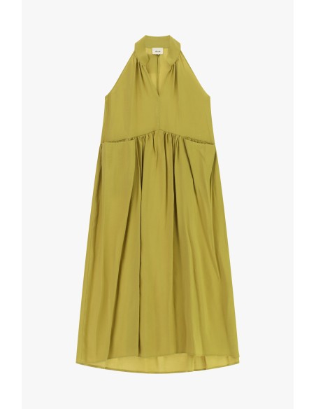 Mouwloze midi-jurk met V-hals Dixie