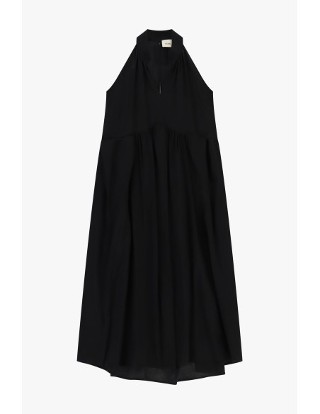Mouwloze midi-jurk met V-hals Dixie