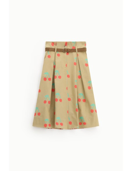 Rok met dessin en ceintuur Dixie