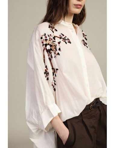 Oversized blouse met bloemmotieven van Dixie