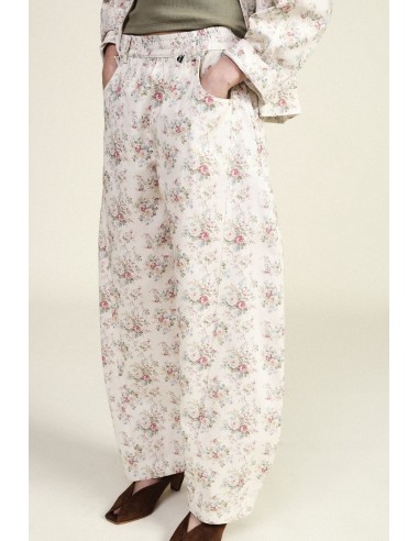 Dixie Palazzo-broek met bloemenprint en wijde pijpen
