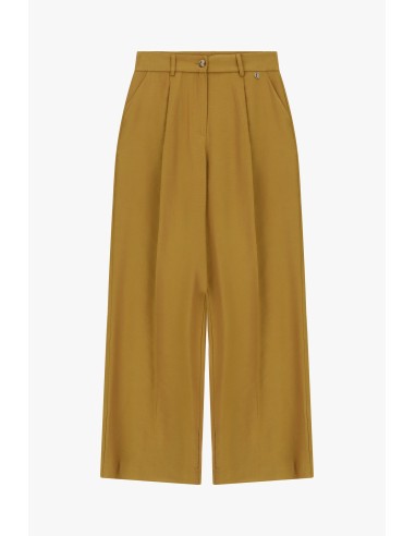 Dixie Palazzo-broek met wijde pijpen en plooien