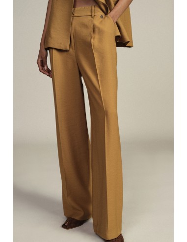 Dixie Palazzo-broek met wijde pijpen en plooien