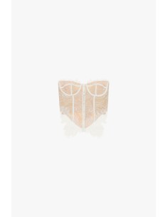 Dixie bodysuit met kanten inzetstukken en baleinen 2