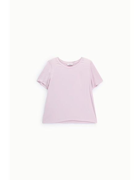 Dixie T-shirt met korte mouwen en rechte snit