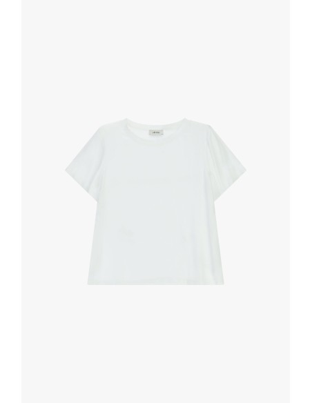 Dixie T-shirt met korte mouwen en rechte snit