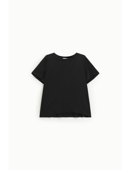 Dixie T-shirt met korte mouwen en rechte snit