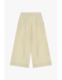 Cropped palazzobroek met elastische tailleband aub 2