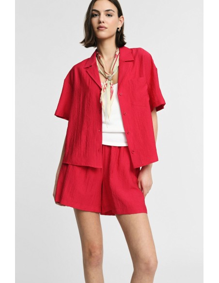 Shorts met normale pasvorm en elastische taille, alstublieft