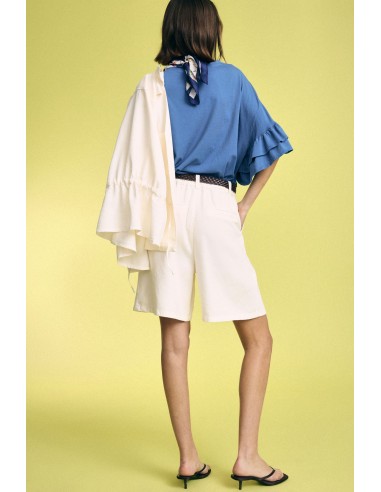 Regular-fit shorts met plooien en zijzakken Please
