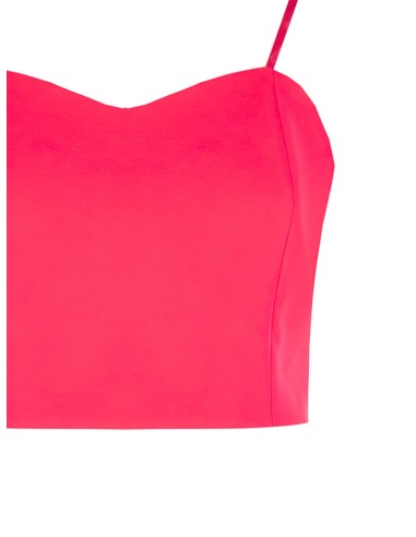 Crop top van technische stof Rinascimento