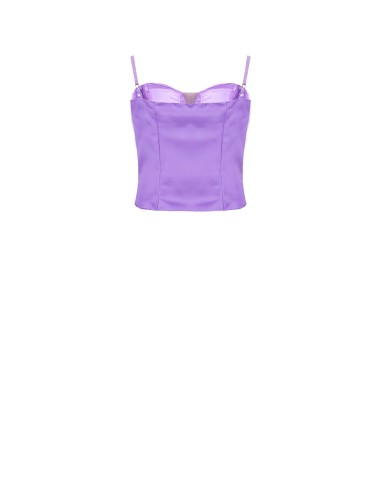Bustièrcroptop van tule met rozen van Rinascimento