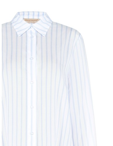 Oversized blouse van lichte stof van Rinascimento