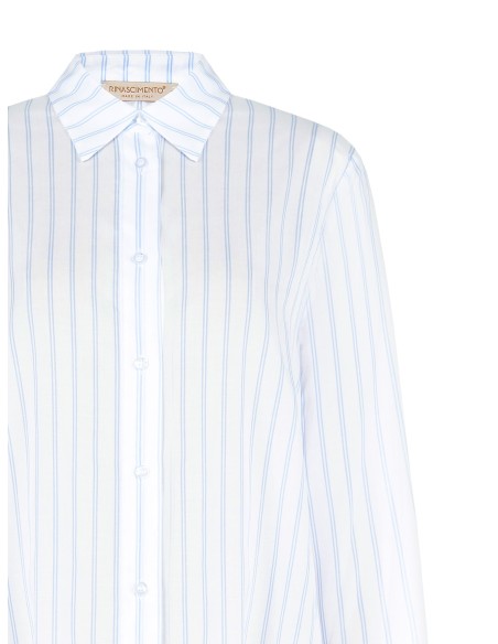 Oversized blouse van lichte stof van Rinascimento