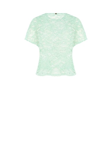 Oversized kanten blouse Rinascimento