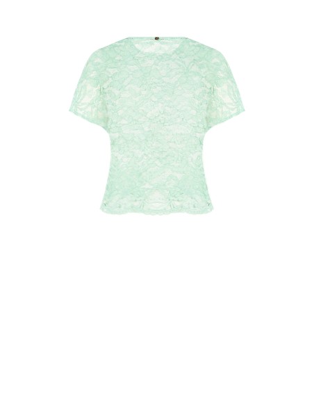 Oversized kanten blouse Rinascimento