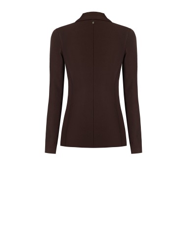 Getailleerde blazer met strass-speld Rinascimento
