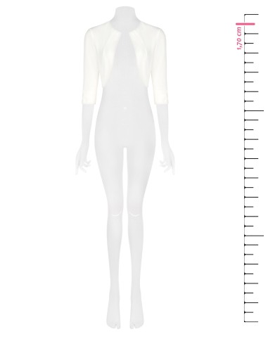 Bolero van soepelvallende stof van Rinascimento