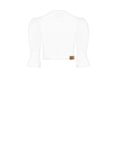 Cropped spijkerjasje van stretchdenim met zakjes Rinascimento