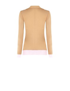 Blazer van polyviscose met inzetstukken met strepen van Rinascimento 2