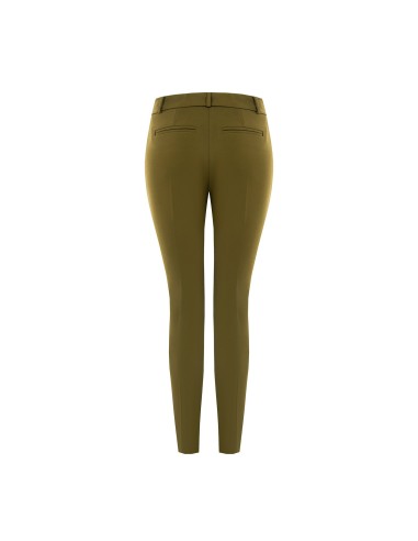 Aansluitende cropped broek van scuba-crêpe van Rinascimento
