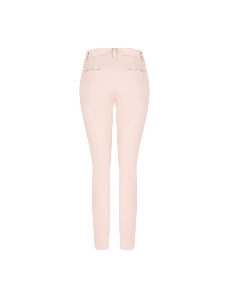 Aansluitende cropped broek van scuba-crêpe van Rinascimento