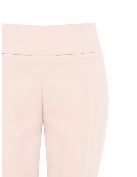 Uitlopende broek van technische stof zonder zakken Rinascimento