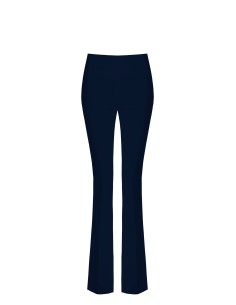 Uitlopende broek van technische stof zonder zakken Rinascimento