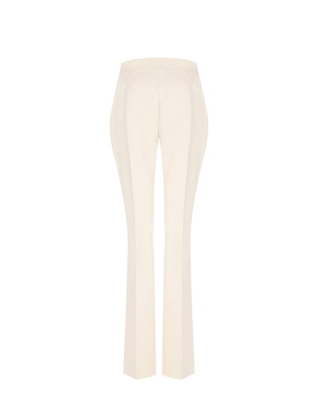 Rinascimento Pantalon met wijde pijpen van technische stof