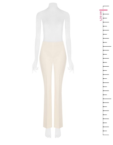 Rinascimento Pantalon met wijde pijpen van technische stof