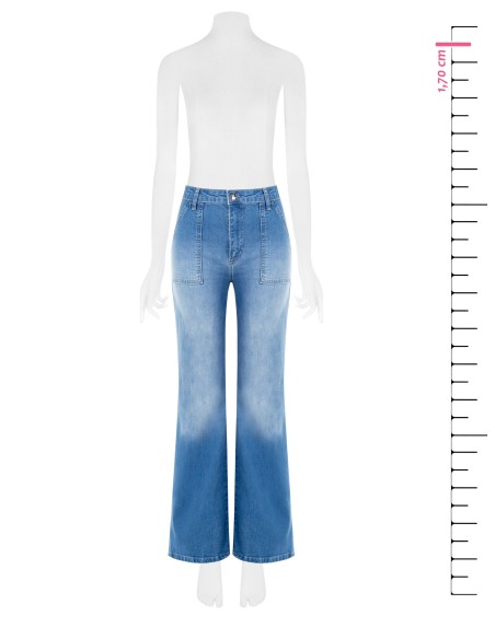 Licht elastische rechte jeans Rinascimento