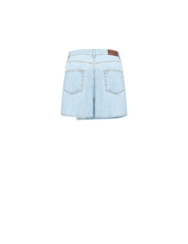 Denim skort met overslag van Rinascimento