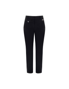 Cropped broek van katoenmix met zakken Rinascimento