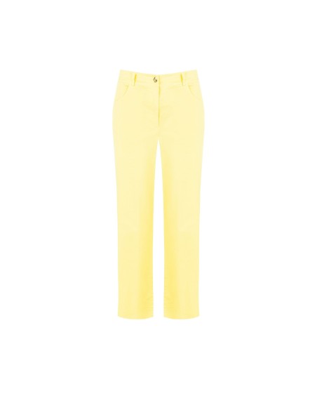 Cropped broek van stretchstof van Rinascimento