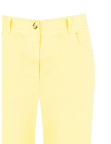 Cropped broek van stretchstof van Rinascimento
